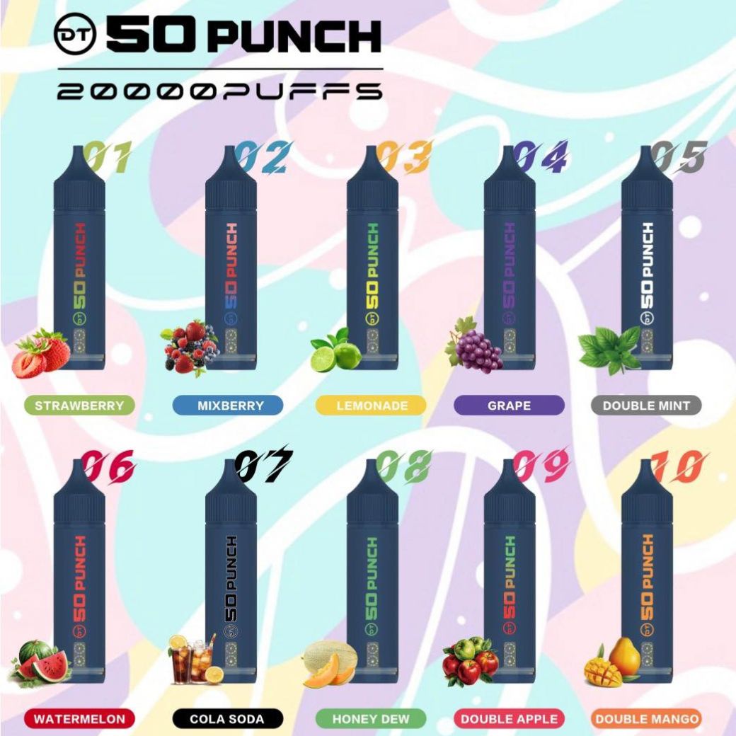 50 Punch 20000 Puffs Disposable Vape
