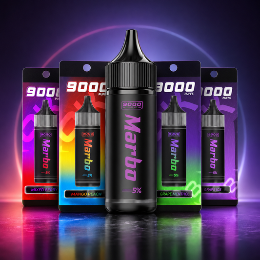Marbo Bar 9000 Puffs : Disposable Vapes of the Century