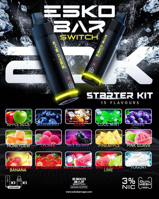 Esko Bar Switch 20000 Puffs Disposable Vape