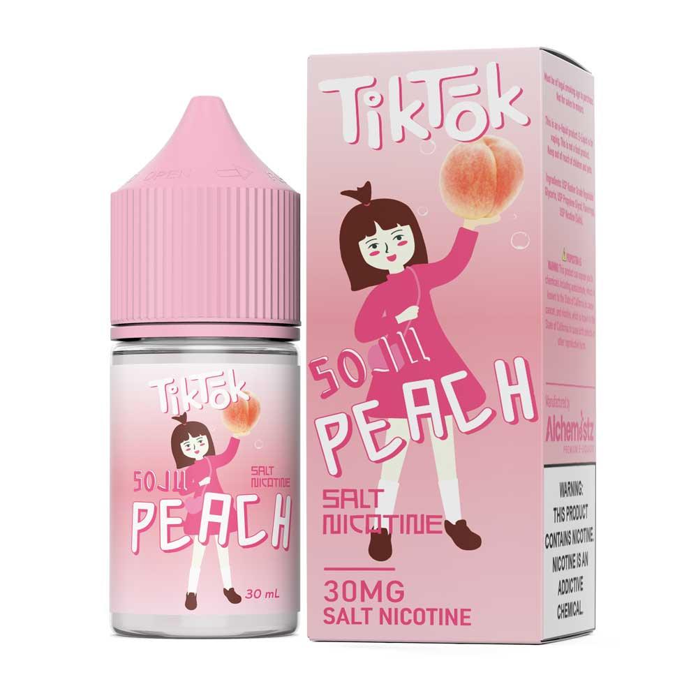 SaltNic - TikTok-TikTok E-Liquid-Soju Peach-30mg