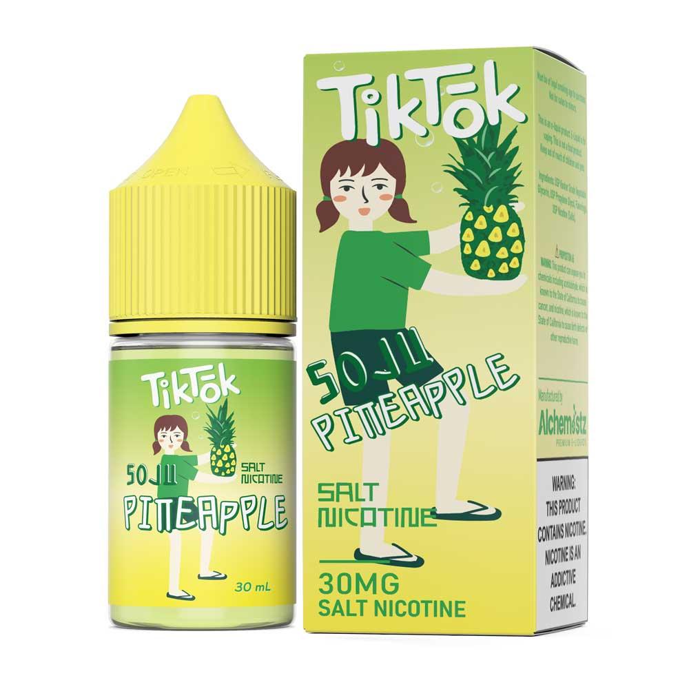 SaltNic - TikTok-TikTok E-Liquid-Soju Pineapple-30mg