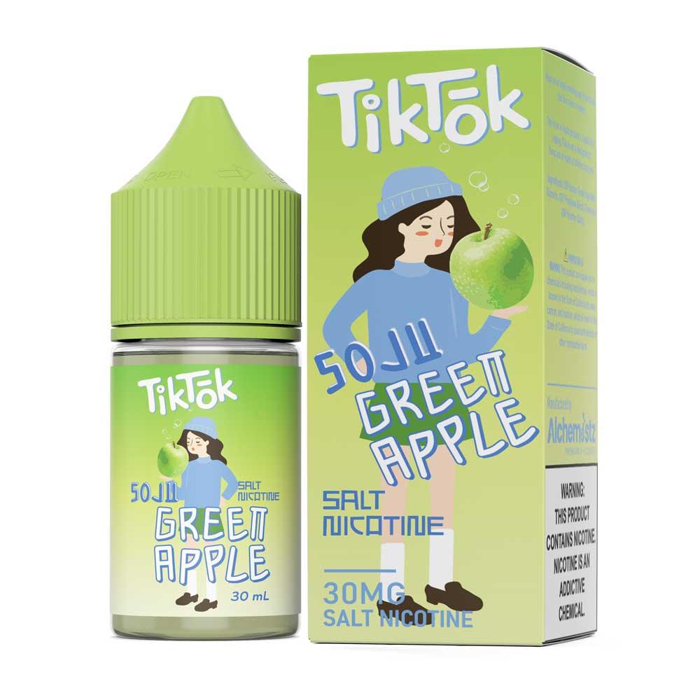 SaltNic-TikTok-E-Liquid-Soju Green Apple-30mg