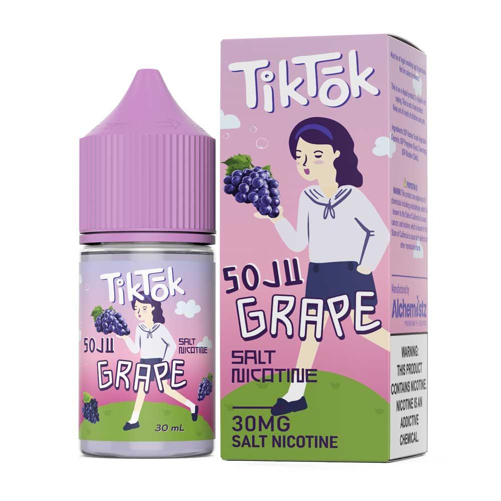 SaltNic - TikTok-TikTok E-Liquid-Soju Grape-30mg