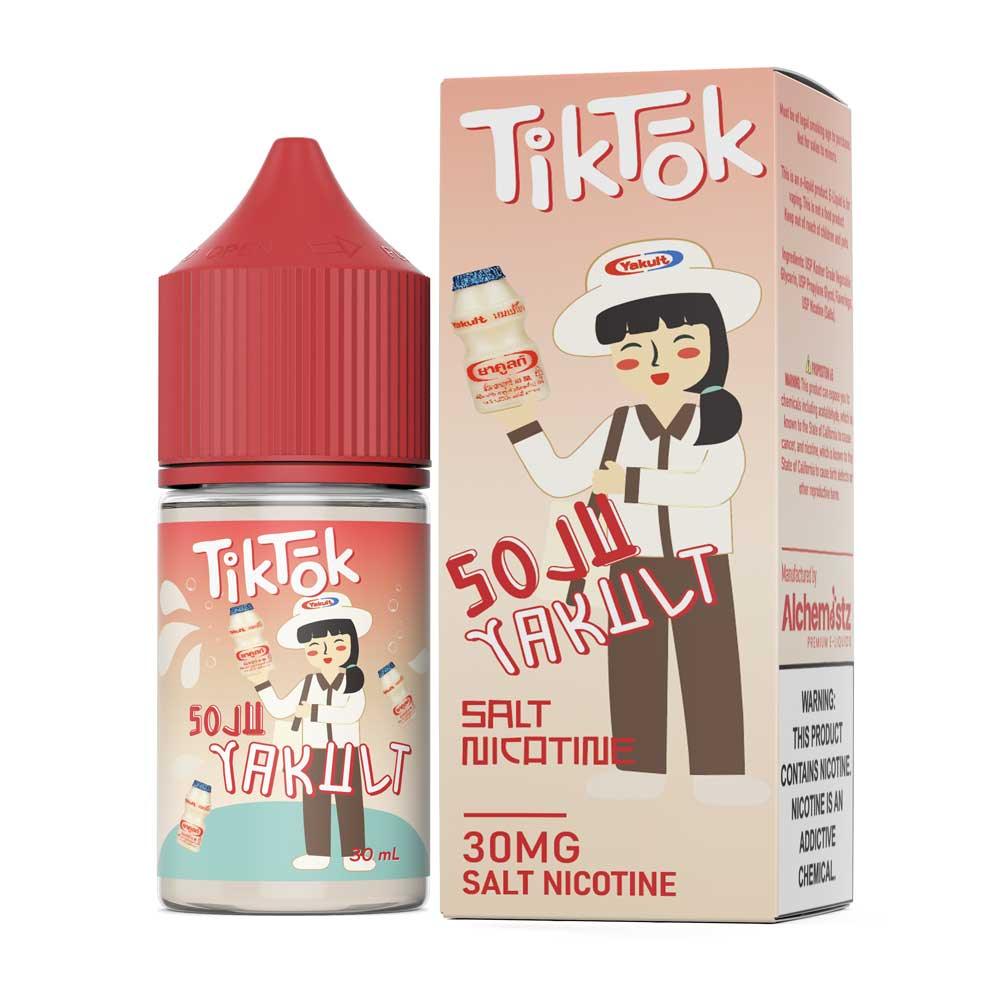 SaltNic - TikTok-TikTok E-Liquid-Soju Yakult-30mg