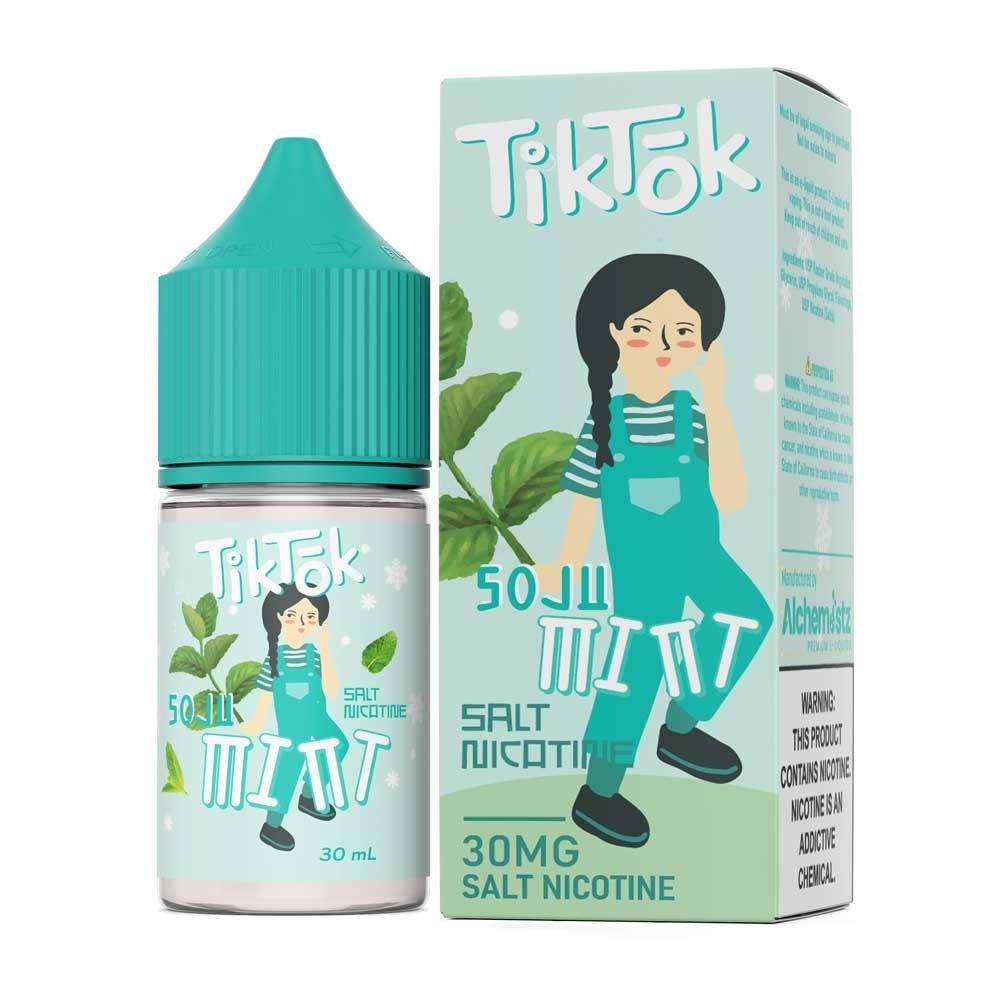 SaltNic - TikTok-TikTok E-Liquid-Soju Mint-30mg