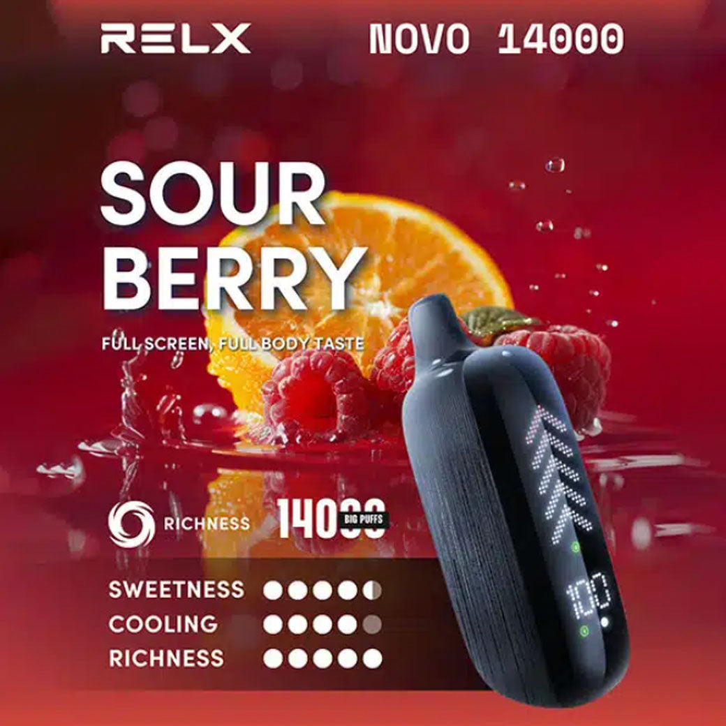 Relx Novo 14000 Puffs Disposable Vape