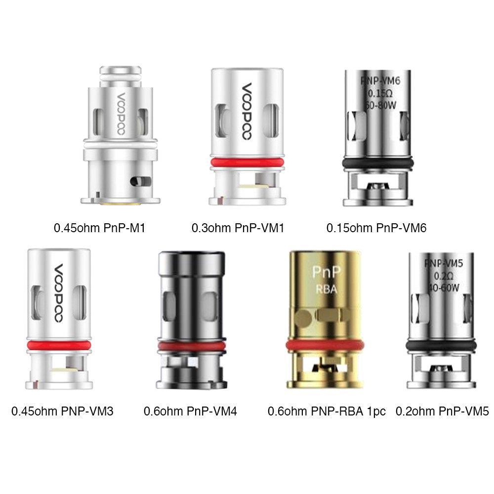 VOOPOO - PnP Replacement Coils-VOOPOO-PnP-VM6 0.15ohm-Pack of 5