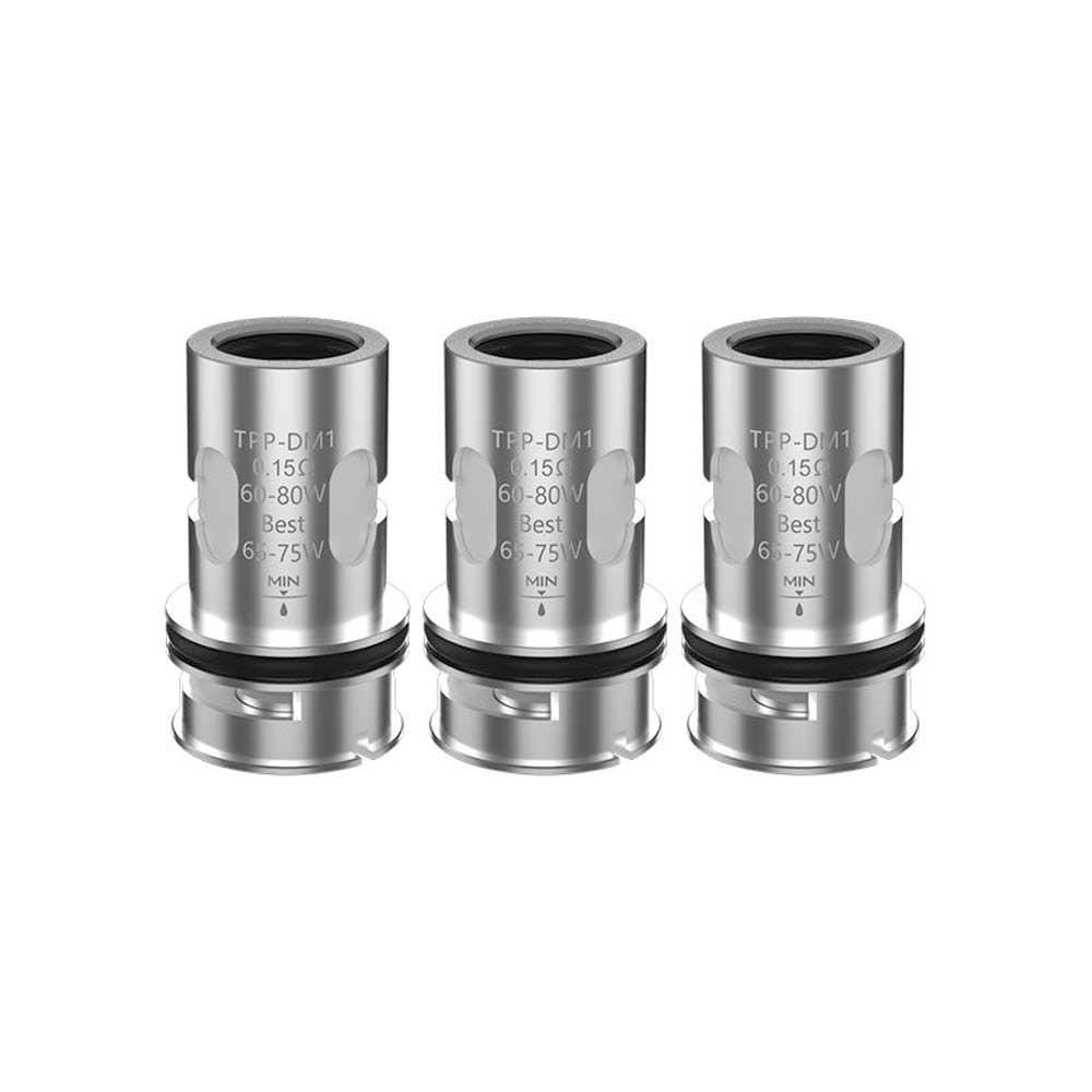VOOPOO - TPP Replacement Coil-VOOPOO-0.15 Ohm TPP-DM1-Pack of 3