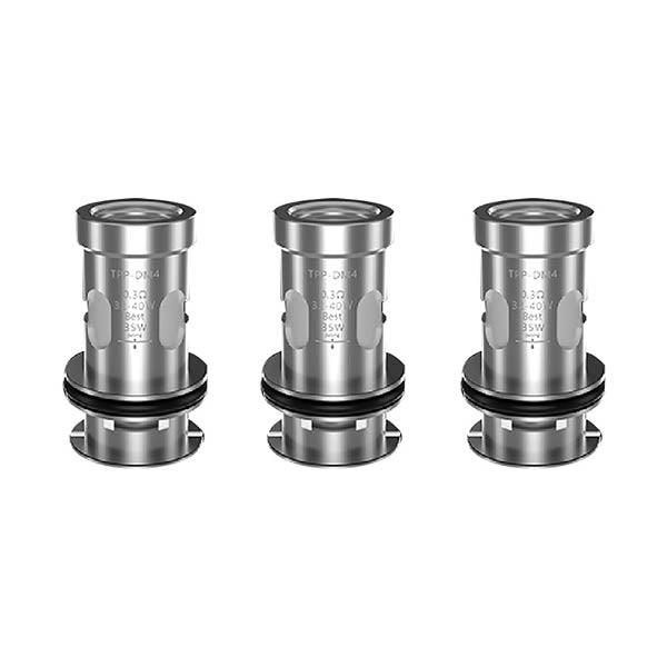 VOOPOO - TPP Replacement Coil-VOOPOO-0.3 Ohm TPP-DM4-Pack of 3